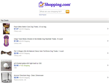 Tablet Screenshot of mail.shopping.com